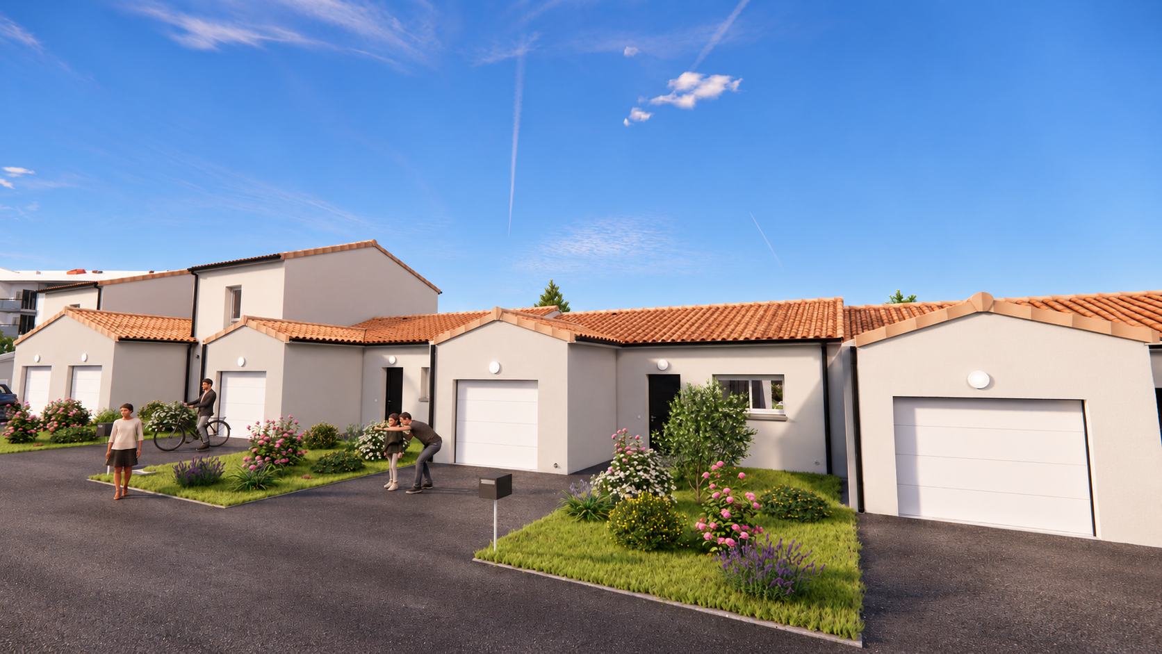 Maison neuve avec jardin Neuville-de-Poitou